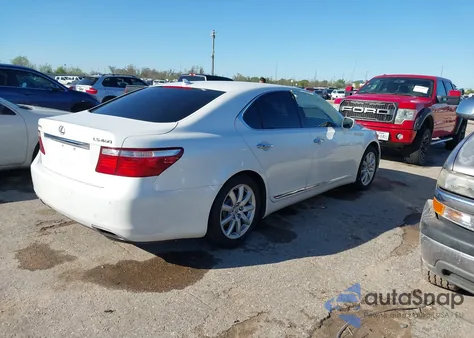 2007 Lexus Ls 460 from USA, damaged, VIN JTHBL46F775034077